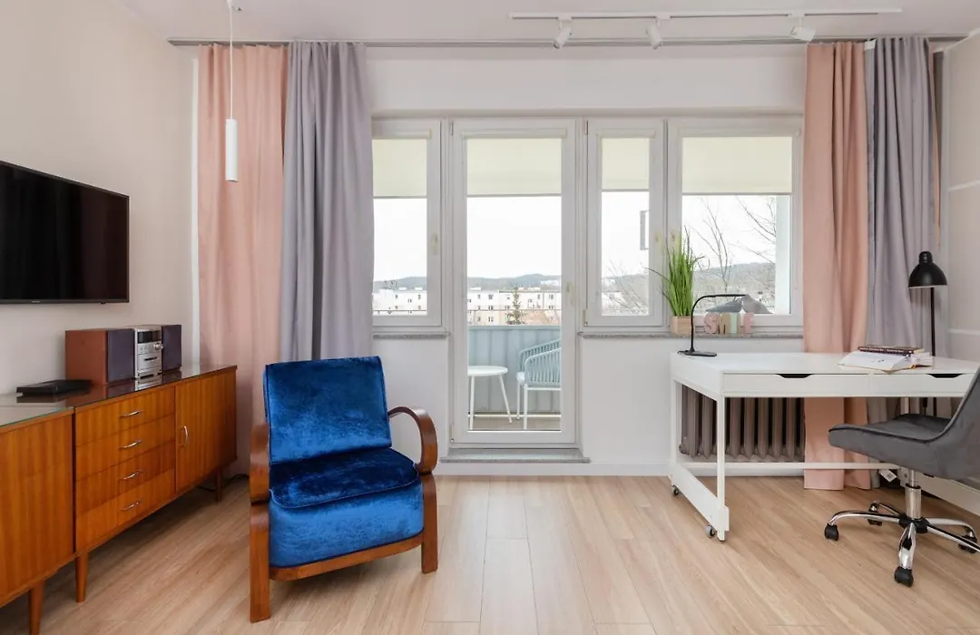 Beach Apartment With Balcony Near The Beach In Sopot By Noclegi Renters-1